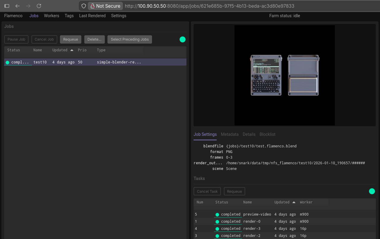 Домашняя рендер-ферма для Blender - 5 Домашняя рендер-ферма для Blender - 5