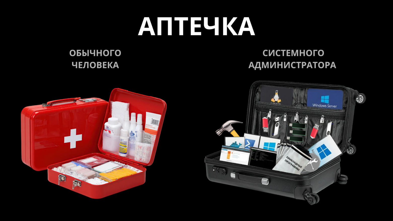 Аптечка сисадмина: необходимый набор ПО для Linux и Windows - 1 Аптечка сисадмина: необходимый набор ПО для Linux и Windows - 1