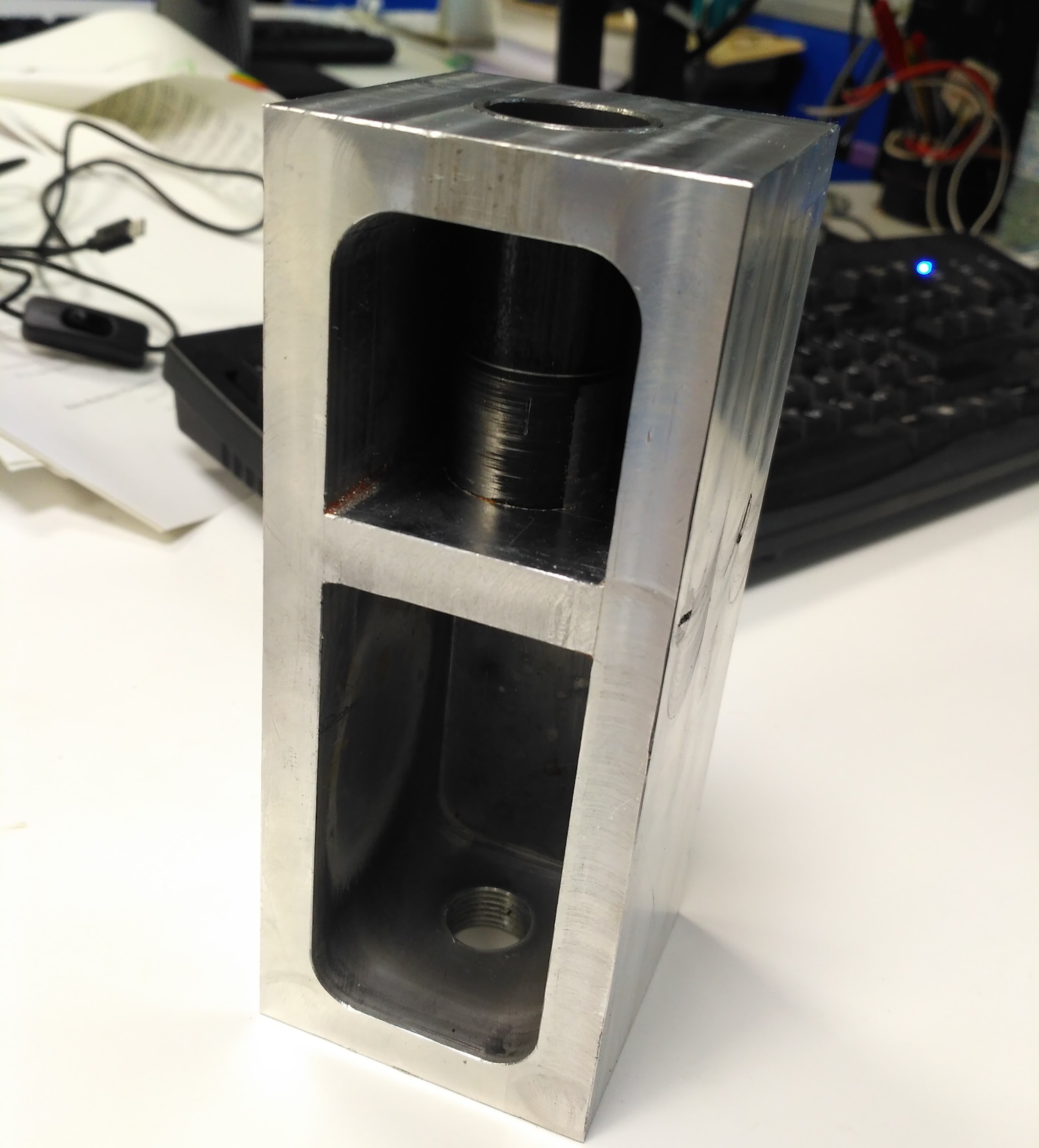 Гильза установлена