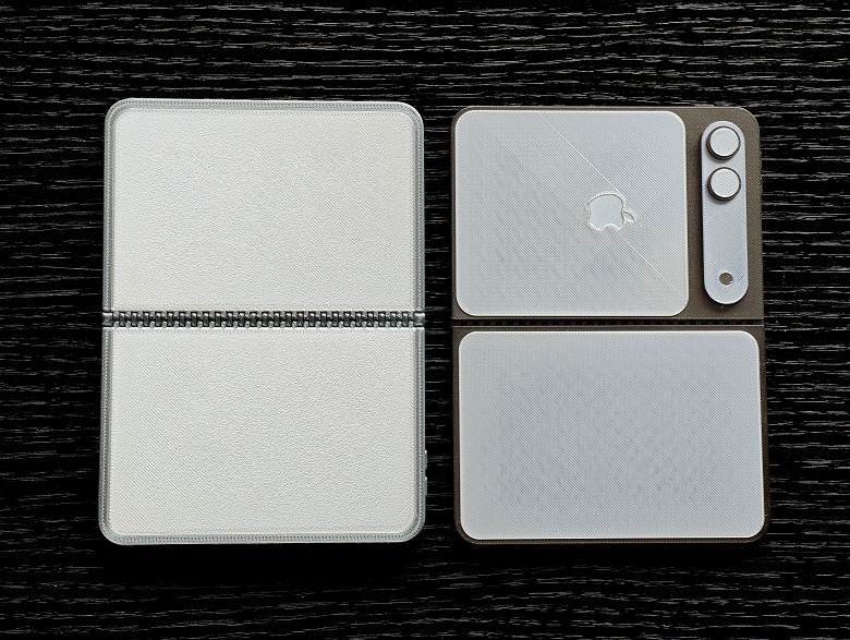 Первый за много лет iPhone в совершенно новом форм-факторе. Появились живые фото макета iPhone Fold