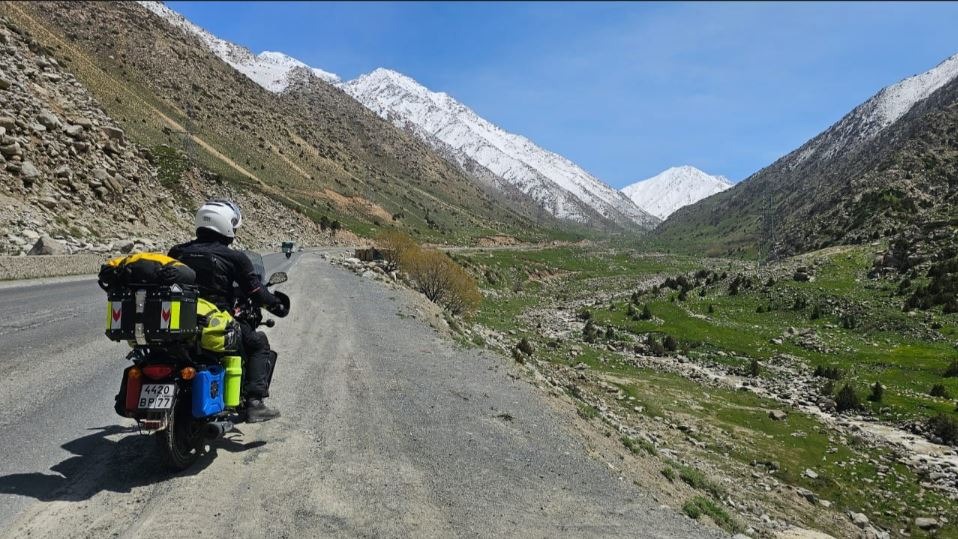 На подъезде к перевалу Саланг