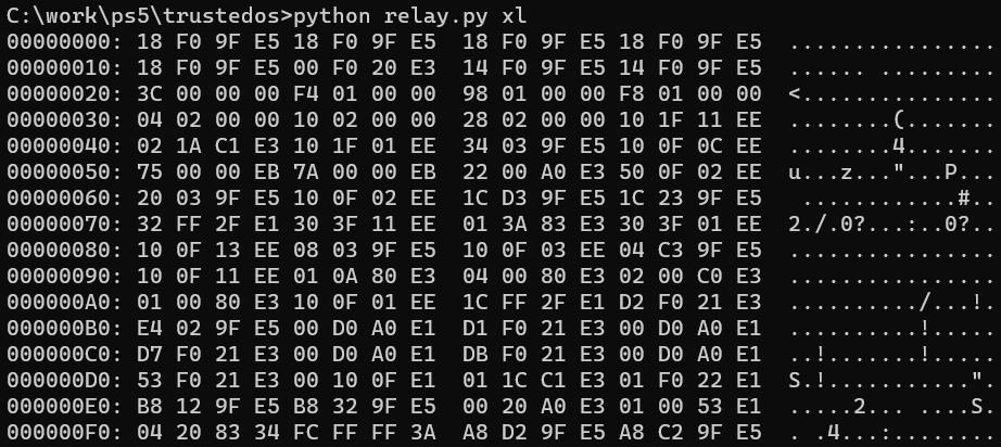 Начало дампа IPL. И никакой возни с выгрузкой дампа DSLogic