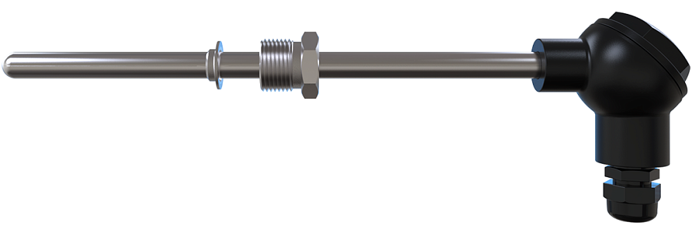 Погружной датчик с подвижным штуцером