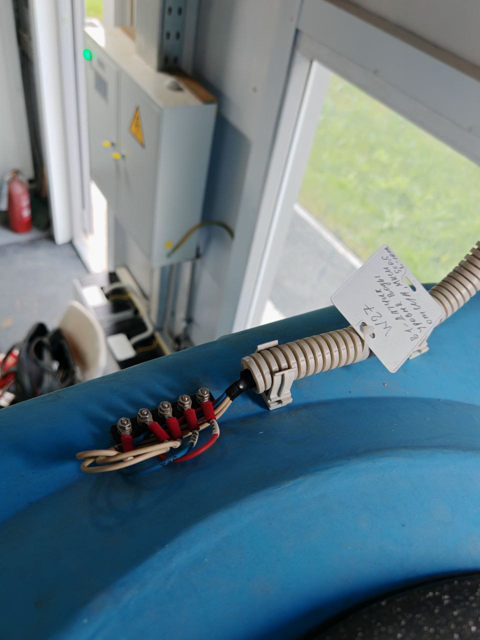 Электроды на баке