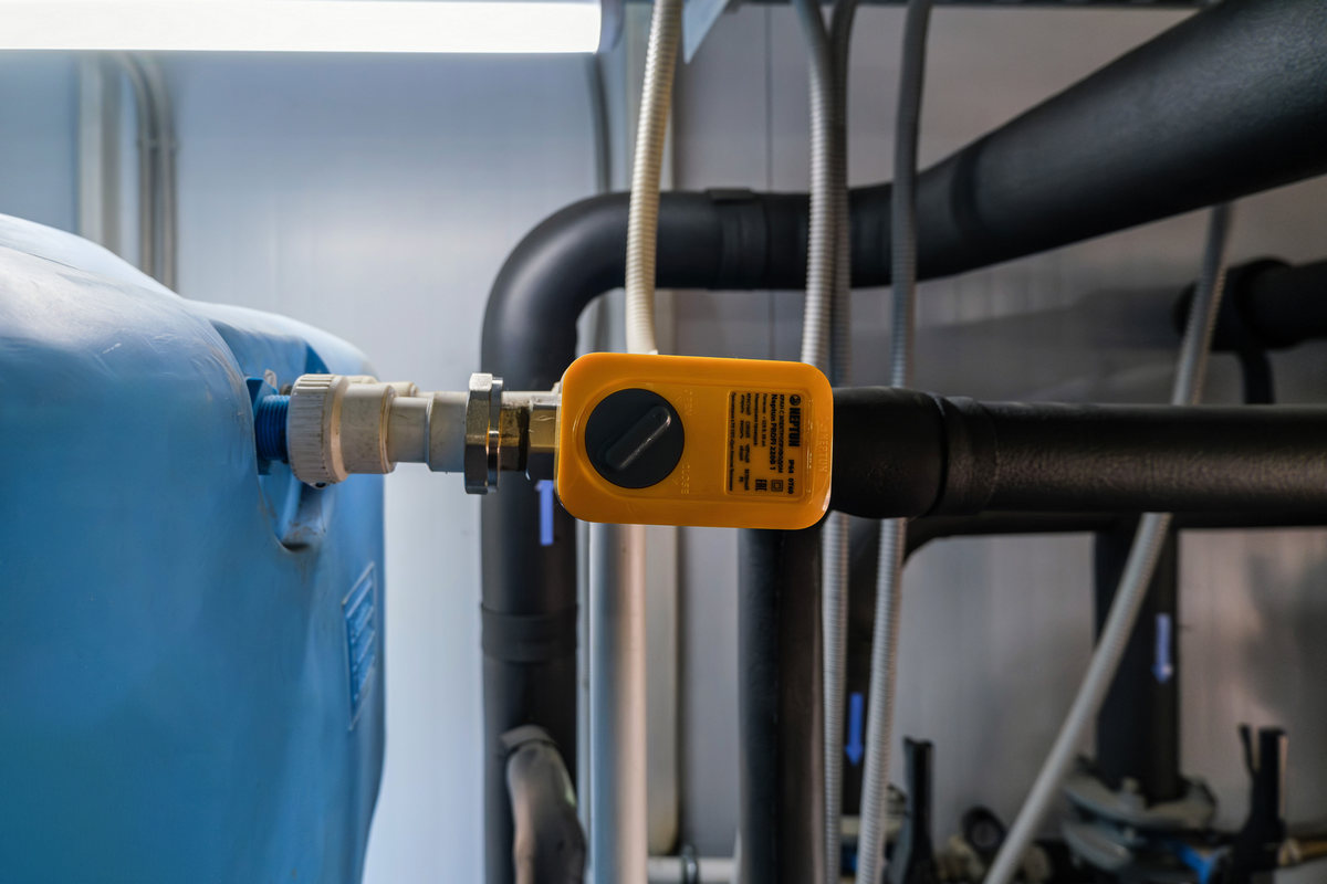 Кран с электроприводом