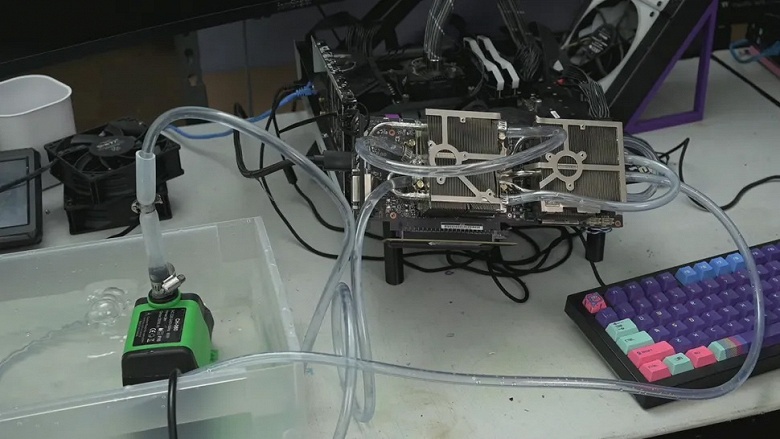 Безумный моддинг: энтузиаст охладил GeForce RTX 2060 ледяной водой прямо через тепловые трубки &mdash; температура GPU под полной нагрузкой упала до 13 градусов Цельсия