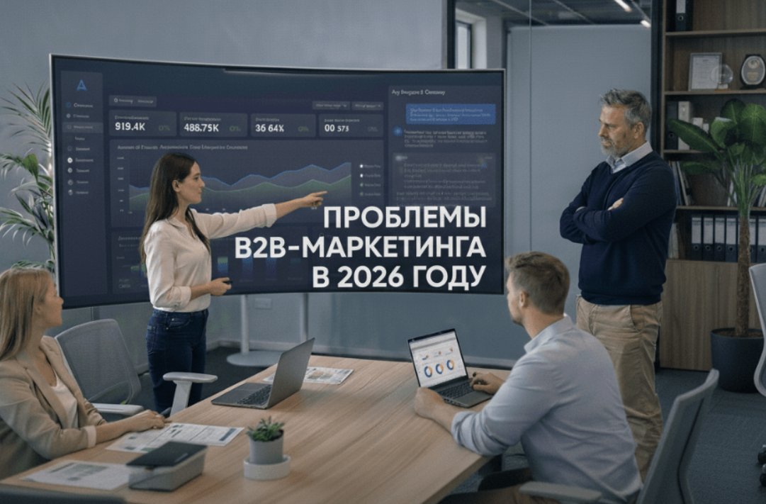 Топ 6 проблем B2B маркетологов в 2026 году - 1 Топ 6 проблем B2B маркетологов в 2026 году - 1