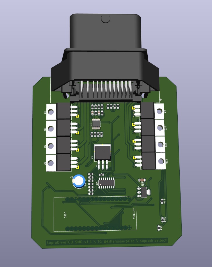 Итоговая версия платы Итоговая версия платы