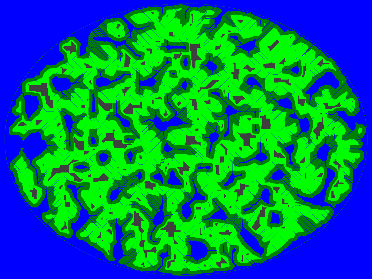 Карта лесов-степей-пустынь