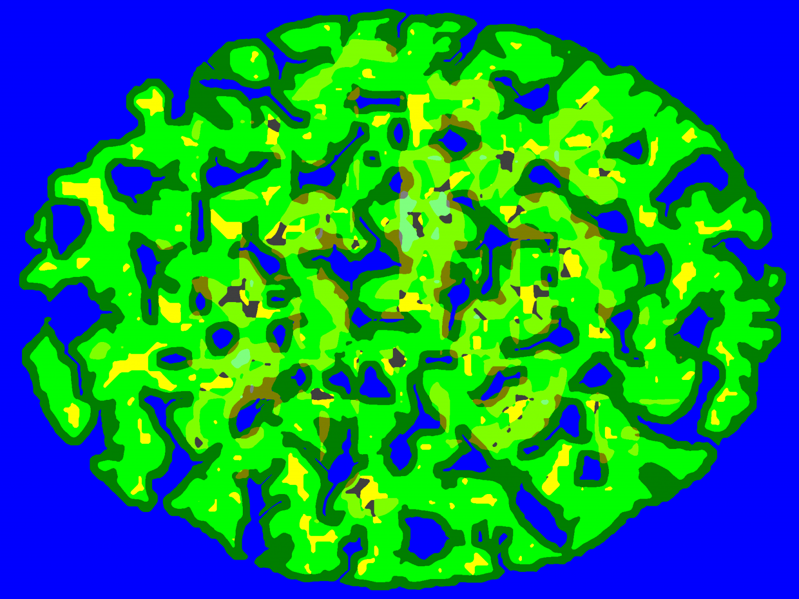 Карта общая сглаженная
