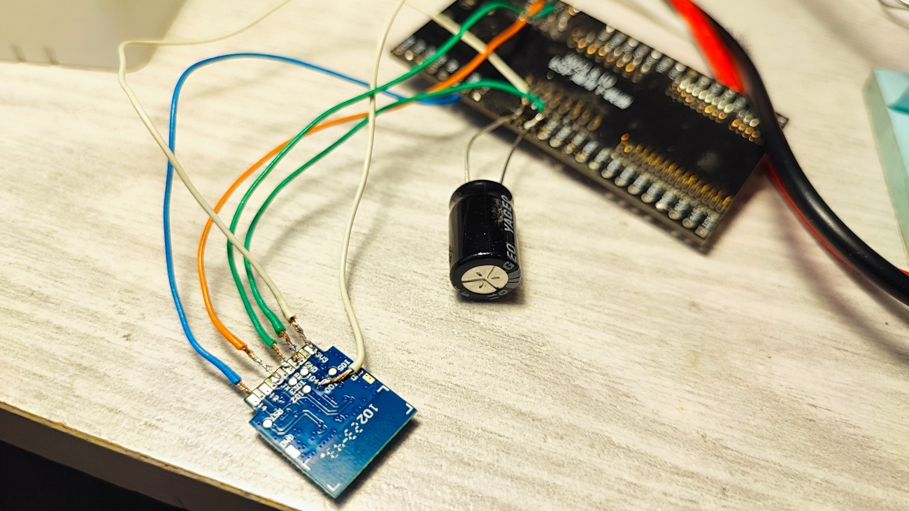 Подключение ESP-02S для прошивки