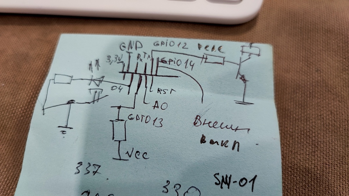 Назначение выводов модуля микроконтроллера SM-01