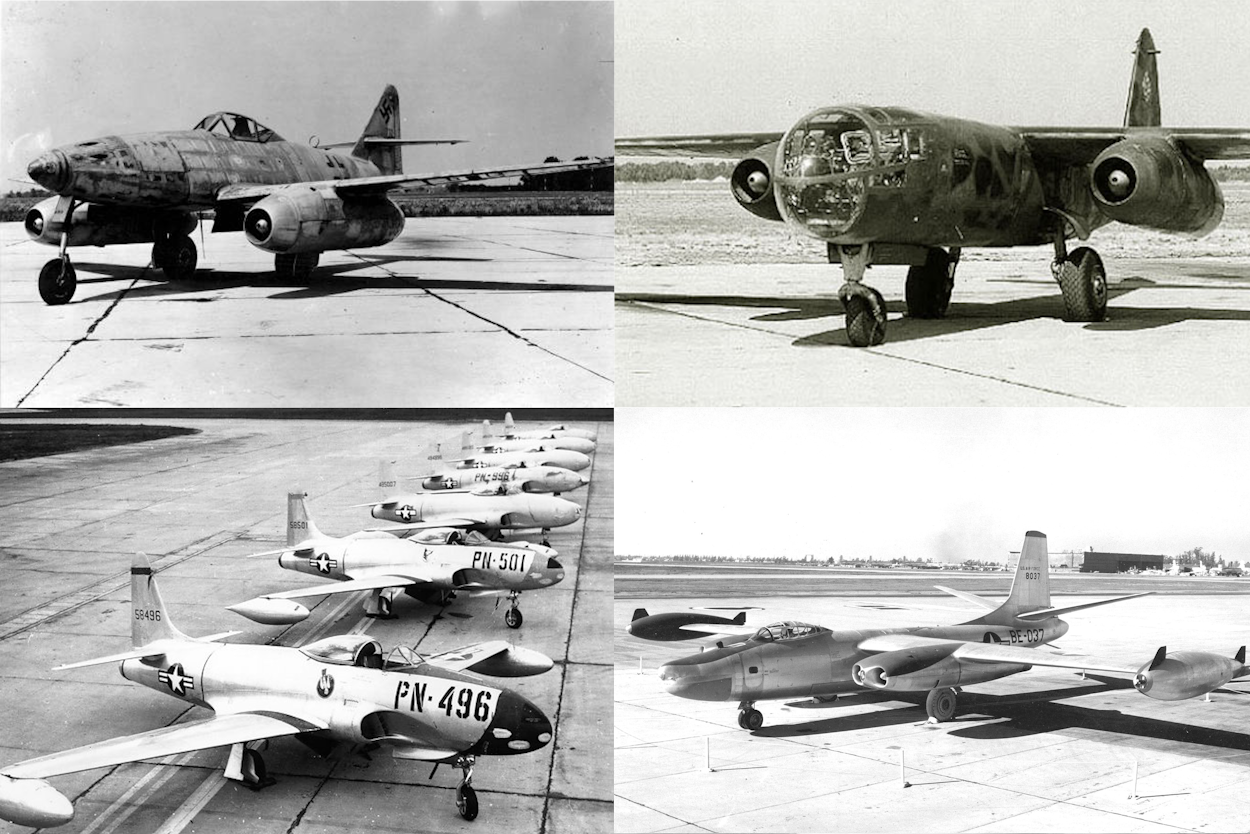 Заря реактивной эры. Немецкие Me-262 / Ar-234 и американские F-80 / B-45