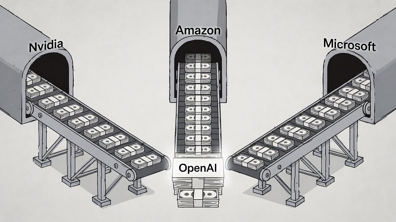 IT-гиганты продолжают вливать деньги в OpenAI. Nvidia, Microsoft и Amazon суммарно могут инвестировать ещё 60 млрд долларов - 1 IT-гиганты продолжают вливать деньги в OpenAI. Nvidia, Microsoft и Amazon суммарно могут инвестировать ещё 60 млрд долларов