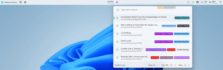 Microsoft позволит сделать Windows 11 немного больше похожей на macOS. В наборе PowerToys появится настраиваемая панель Command Palette Dock