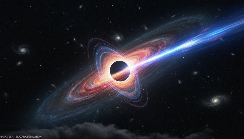 Телескопы SVOM и Swift проследили редкую рентгеновскую вспышку блазара 1ES 1959+650 и помогли уточнить механизмы ускорения частиц - 1 Телескопы SVOM и Swift проследили редкую рентгеновскую вспышку блазара 1ES 1959+650 и помогли уточнить механизмы ускорения частиц