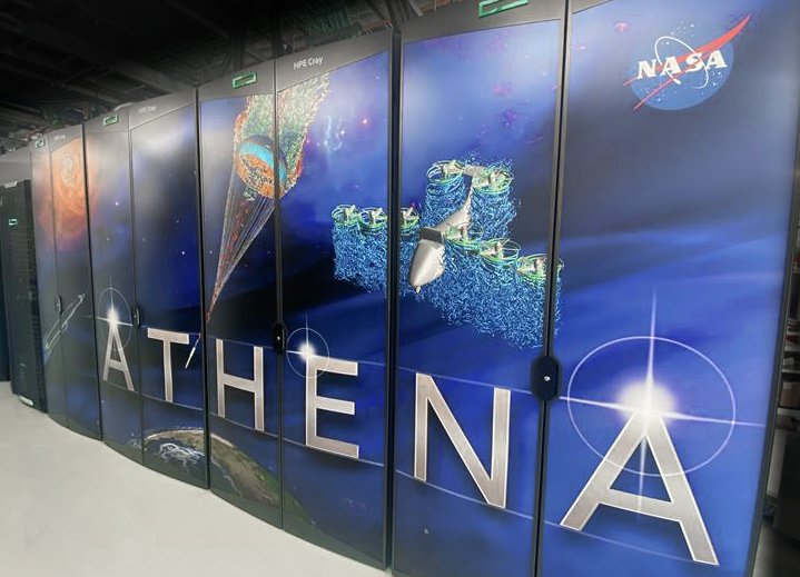 NASA запустило Athena &mdash; свой самый мощный и энергоэффективный суперкомпьютер