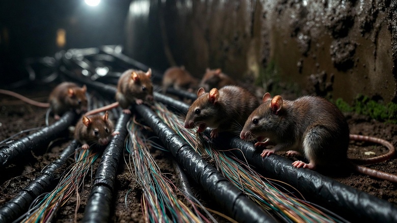 Оболочка кабелей из биоразлагаемых материалов очень понравилась крысам. Британская компания G.Network не смогла заключить сделку из-за множественных повреждений