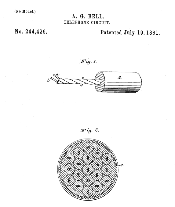 Патент Белла 1881 года