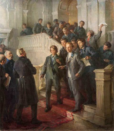 В.И. Ленин в Казанском университете
