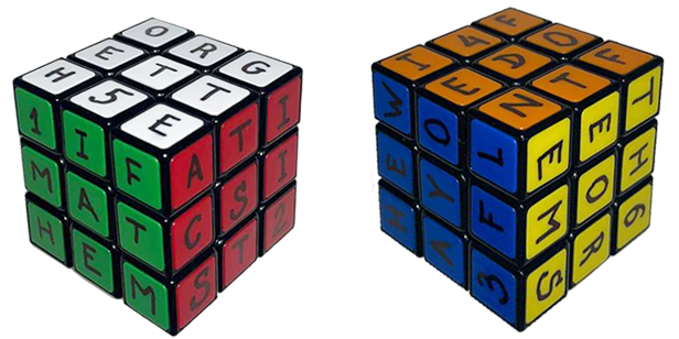 Кубик Рубика и криптография: механическая шифровальная машина - 2