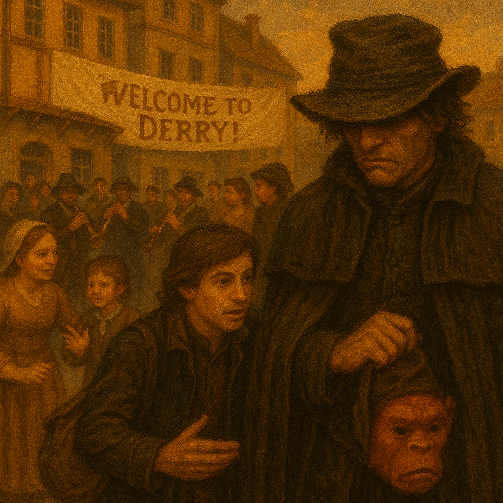 Непонятно к кому обращается герой, странные размеры действующих лиц