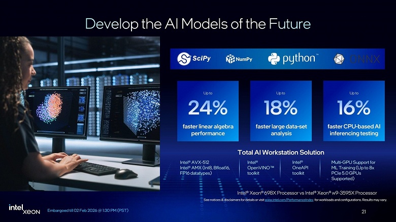 Новые процессоры Intel опираются на архитектуру родом из 2023 года. Представлена линейка Xeon 600 с большими ядрами, как у первых Core Ultra - 3 Новые процессоры Intel опираются на архитектуру родом из 2023 года. Представлена линейка Xeon 600 с большими ядрами, как у первых Core Ultra