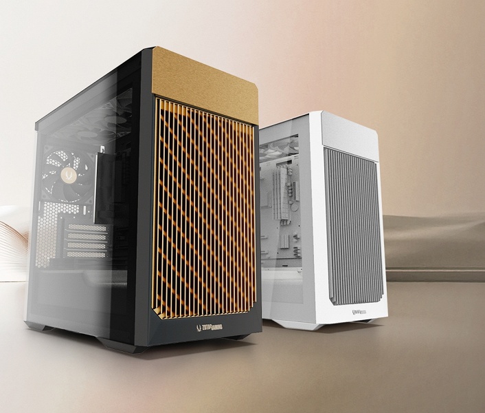 Zotac представила недорогой ПК-корпус Gaming Alloy формата micro-ATX, в который уместится любая видеокарта и ещё 10 вентиляторов - 1 Zotac представила недорогой ПК-корпус Gaming Alloy формата micro-ATX, в который уместится любая видеокарта и ещё 10 вентиляторов