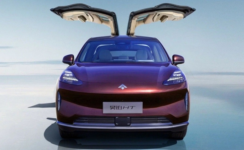 В России сертифицирован GAC Hyptec HT: двери как уTesla Model X, задний привод и 510 км на одной зарядке - 1 В России сертифицирован GAC Hyptec HT: двери как уTesla Model X, задний привод и 510 км на одной зарядке