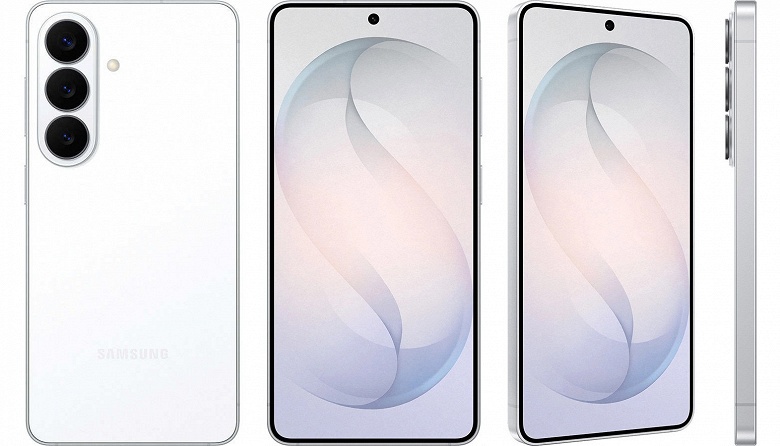 Samsung Galaxy S26 Ultra в цвете &laquo;Кобальтовый Фиолетовый&raquo; и Galaxy S26 в белом: опубликованы новые рендеры флагманов Samsung за несколько недель до премьеры