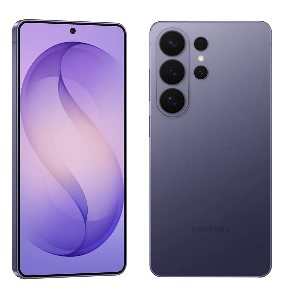 Samsung Galaxy S26 Ultra в цвете &laquo;Кобальтовый Фиолетовый&raquo; и Galaxy S26 в белом: опубликованы новые рендеры флагманов Samsung за несколько недель до премьеры