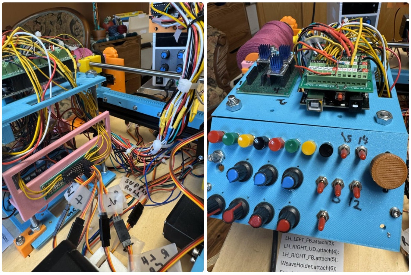 Ткачество 2.0: станок — прямо из 3D‑принтера, начинка — на Arduino - 19