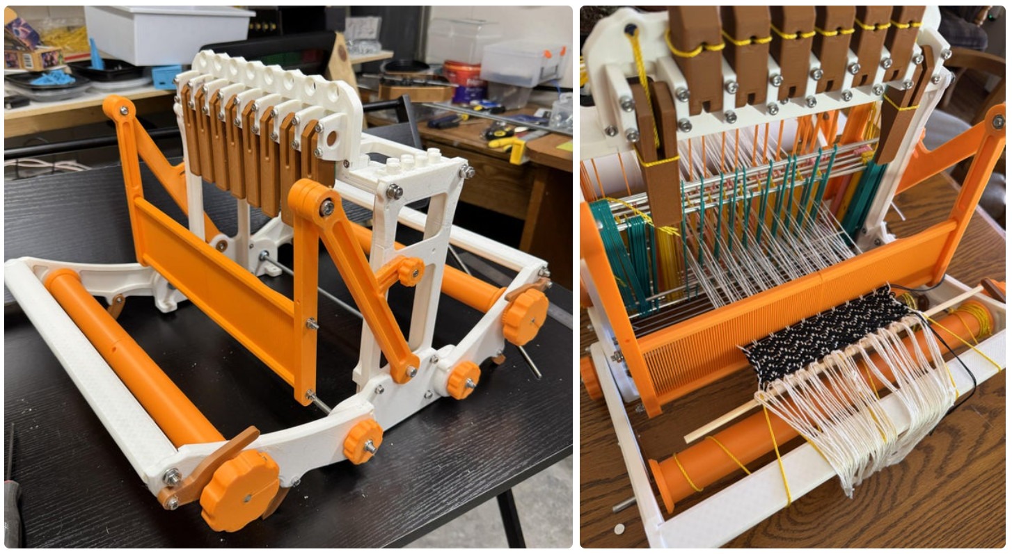 Ткачество 2.0: станок — прямо из 3D‑принтера, начинка — на Arduino - 3