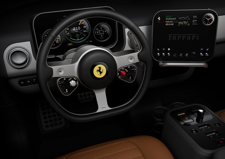 Ferrari показала интерьер электромобиля Luce. За его дизайн отвечает студия LoveForm бывшего главного дизайнера Apple Джони Айва