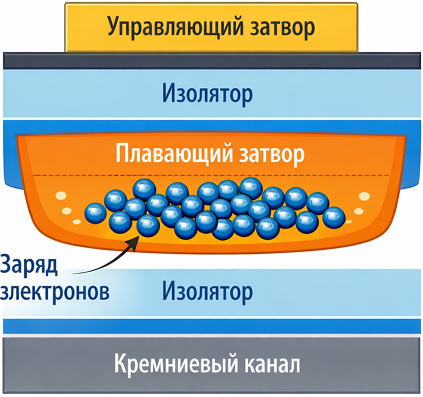 Структура в ячейки 