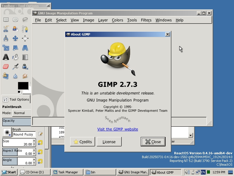 Что было у ReactOS в 2025 - 47 Что было у ReactOS в 2025 - 47