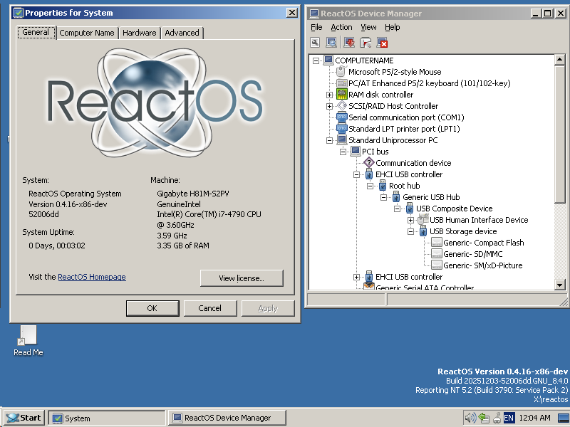 Что было у ReactOS в 2025 - 5 Что было у ReactOS в 2025 - 5