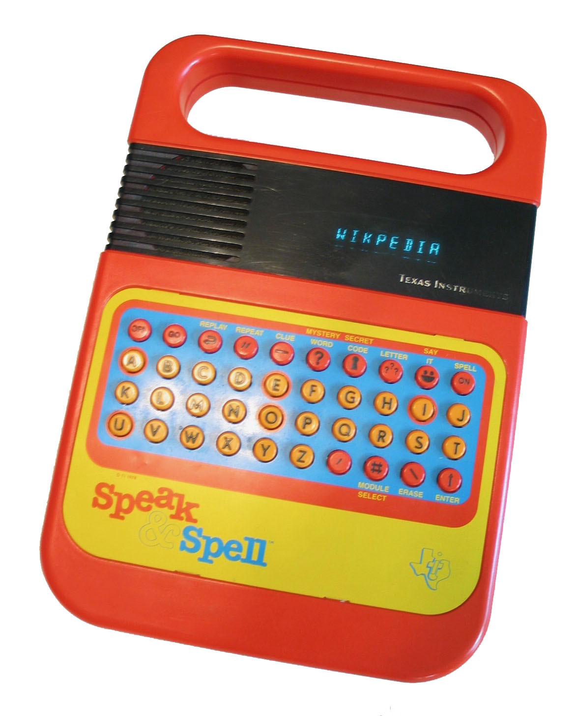 Говорящая игрушка Speak & Spell. Фото из Википедии