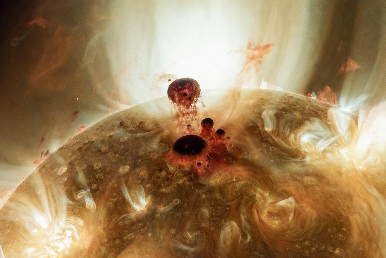 Группа пятен, устроившая радиационный шторм века, разрушилась - 1 Группа пятен, устроившая радиационный шторм века, разрушилась