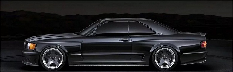 Культовый Mercedes-Benz SEC возвращается, и на этот раз с мотором V12 от Pagani Zonda - 4 Культовый Mercedes-Benz SEC возвращается, и на этот раз с мотором V12 от Pagani Zonda