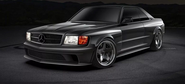 Культовый Mercedes-Benz SEC возвращается, и на этот раз с мотором V12 от Pagani Zonda - 1 Культовый Mercedes-Benz SEC возвращается, и на этот раз с мотором V12 от Pagani Zonda