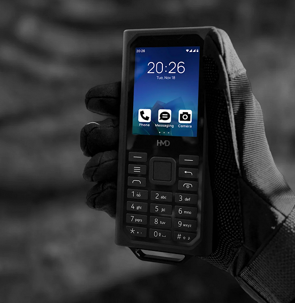 Неубиваемая классика: укреплённый кнопочный HMD Terra M поступил в продажу в Европе