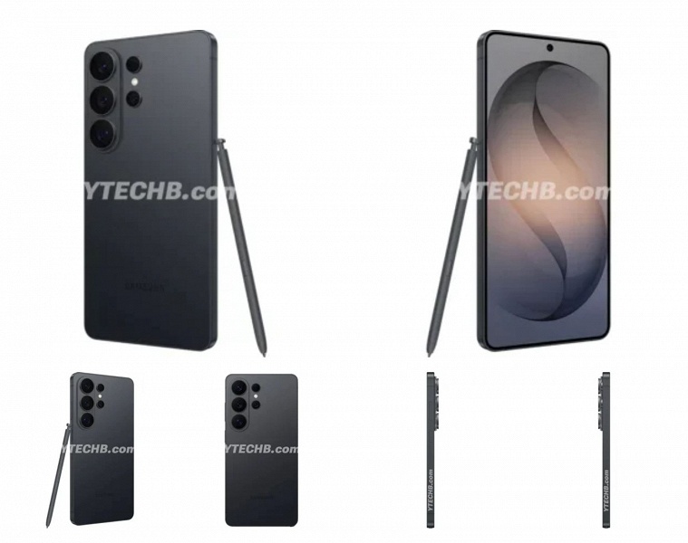 Samsung Galaxy S26 Ultra в черном показали со всех сторон