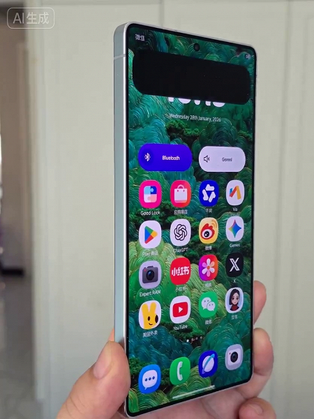 Инсайдер показал, как экран Samsung Galaxy S26 Ultra будет скрывать данные от посторонних глаз