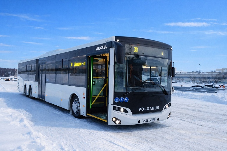 На испытания в России вышел &laquo;Гипербас&raquo; &mdash; трёхосный автобус Volgabus-627001 длиной почти 15 метров