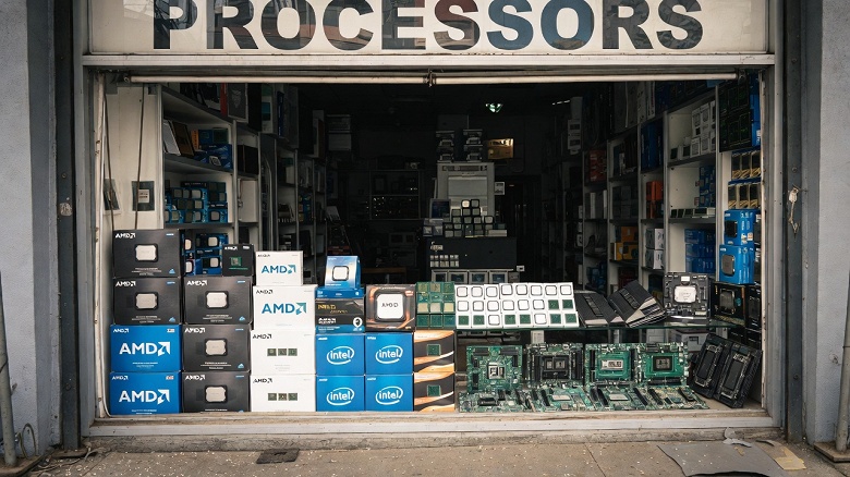 Продажи процессоров в американском Amazon рухнули почти втрое за два месяца