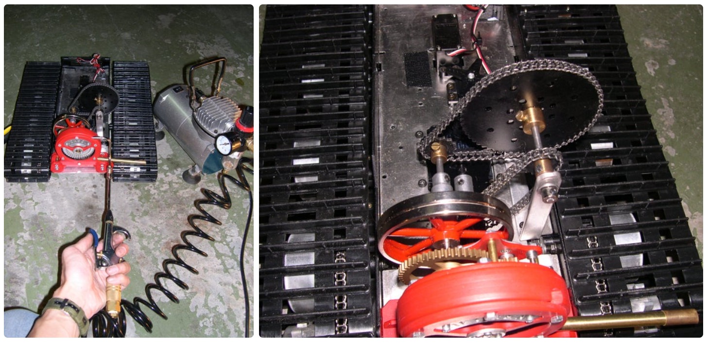 Настоящая паровая турбина на… радиоуправляемой модели - 13