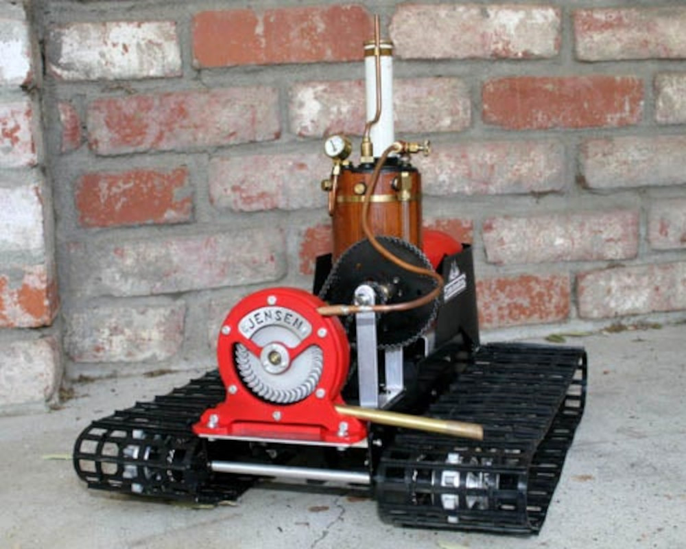 Настоящая паровая турбина на… радиоуправляемой модели - 1