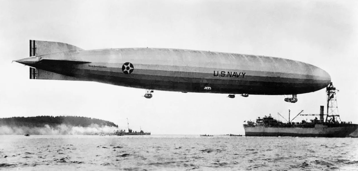 ZR-1 USS «Shenandoah», построенный в США по трофейным немецким материалам
