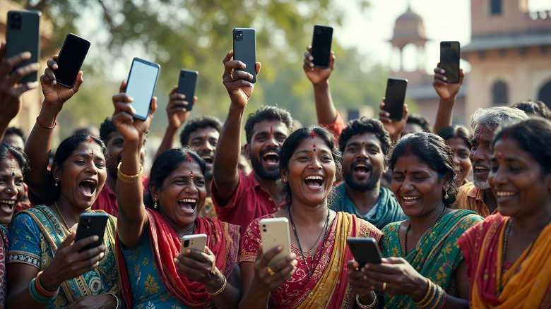 Apple впервые вошла в пятёрку лидеров, а Xiaomi резко из неё вылетела. Это итоги рынка смартфонов Индии в прошлом году